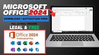 Fast Download Microsoft Office 2024 FREE | (Free Activation key) #windows10  #windows11