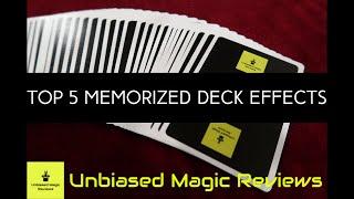 Magic Review: Top 5 Memorized Deck Effects