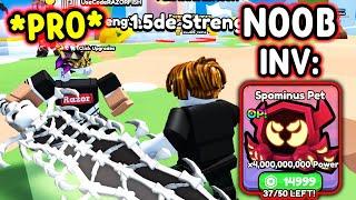 TOP PLAYER HELPS NOOB RESTART and Become PRO in Roblox Pull A Sword..