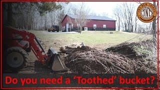 TNT #110:  Do You Need a 'Toothed' Bucket Add on for your RK25?   (TYM T25 Toothbar)