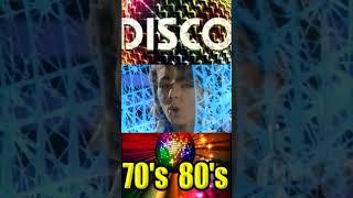 Самые популярные стили DISCO в 70-ых и 80-ых#Shorts