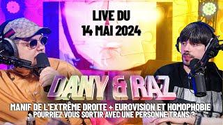 Manif de l'extrême droite + Panique à l'Eurovision + pourriez vous sortir avec une personne trans ?