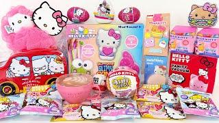 ASMR 32 Minutes HELLO KITTY Oddly Satisfying Unboxing Toy Surprises!! No Talking Video