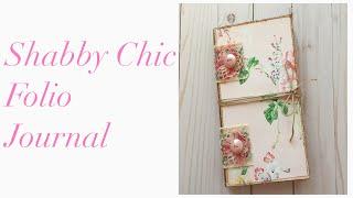 Shabby Chic Folio Journal