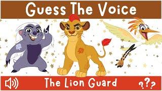 Can You Guess The Lion Guard Character By Their Voice?