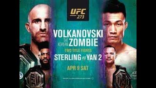 ufc 273 countdown!