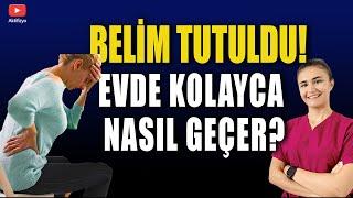 BELİM TUTULDU! EVDE KOLAY TEDAVİSİ #aktifizyo #beltutulması #belağrısı #fiziktedavi