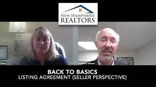 Back to Basics 8: Listing Agreement (Seller)