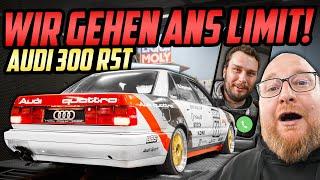 NOW the 500hp will be CRACKED!- Audi 300 R5T - ALL STOPS are being pulled out!