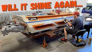 Resurrecting the Gel Coat on my 1979 Centurion Jet Boat with a Polish and Detail