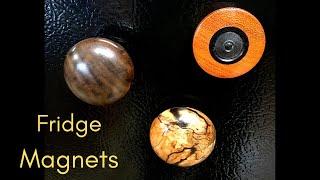 Easy Woodturning Projects Episode 5/ Fridge Magnets