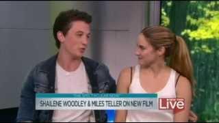 Shailene Woodley and Miles Teller talk The Spectacular Now