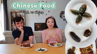 American tries authentic Chinese Food (美国人品尝正宗中餐）