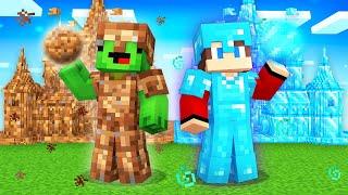 Mikey POOR King vs JJ RICH King Survival Battle in Minecraft (Maizen)