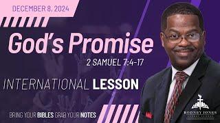 God's Promise, 2 Samuel 7:4-17, December 8, 2024, Sunday School (International) Lesson