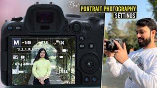 Best Camera Settings For Portrait Photography