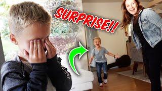 Close Your EYES! HUGE SURPRISE For Jackson! | Ellie and Jared