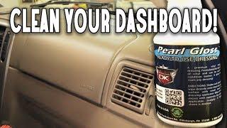 DETAIL KING PEARL GLOSS VINYL DRESSING: How To Clean Your Car's Dashboard - Car Detailing Products