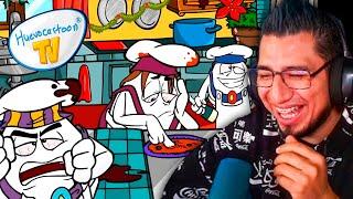 Fedelobo Reacciona a Huevo Cartoon (Muy Gracioso y Mucha Risa)