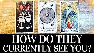 PICK A CARD ️ HOW DO THEY CURRENTLY SEE YOU?  WHAT THEY TRULY THINK OF YOU? ️  Tarot Reading 