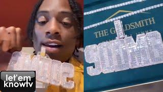 Soulja Boy Just Copped A New Diamond Chain & Is Out Here Flexing It