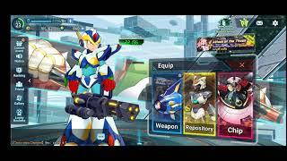 GFSven Rockman X Dive Ep 10 Megaman Falcon armor X Event Attack the Thugs & 1V1 Arena Match