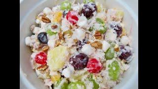 AMBROSIA SALAD | Classic FRUIT DISH |  DIY Demonstration