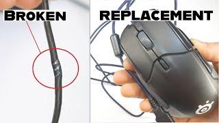 How to Repair ANY USB mouse cable DIY