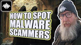 How to spot malware scammers