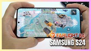 Samsung Galaxy S24 Farlight 84 Gaming test Update | Exynos 2400, 120Hz Display