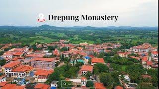 Massive Tibetan Camp Mundgod Drone View 4K   #dji #drone