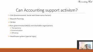 Accounting and Activism