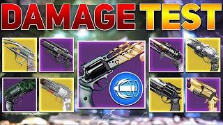 Is Luna's + Magnificent Howl the Best Hand Cannon Now? (Damage Test) | Destiny 2 Into the Light