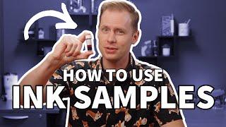 Filling Your Fountain Pen Using an Ink Sample