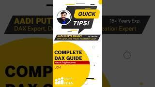 LCM | QUICK TIPS | POWER BI DAX