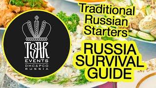 (Ep. 2) Russian Starters:   Tsar Events DMC & PCO' RUSSIA SURVIVAL GUIDE #RussiaSurvivalGuide