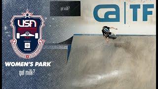 Women’s Park Final | 2021 USA Skateboarding National Championships Presented By Toyota