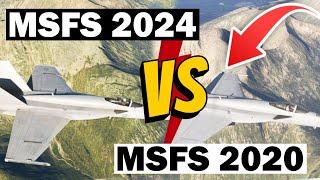 Microsoft Flight Simulator 2024 ALPHA vs 2020 - Flight Model, Weather & GRAPHICS (SO FAR)