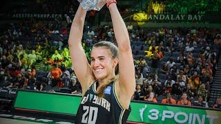 Sabrina Ionescu 2023 League Leading Season 3-Point Champion (All 128 Threes) | WNBA Hoops