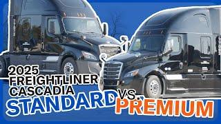 2025 Standard vs Premium Freightliner Cascadia