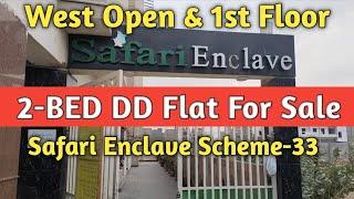 2BED DD Apartment For Sale | Safari Enclave Scheme-33 Karachi