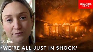 Woman Whose Childhood Home Was Destroyed In California Wildfires Shares Her Story