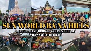 SUN WORLD BA NA HILLS | BUDDHA HAND BRIDGE | GOLDEN BRIDGE | DANANG | VIETNAM (PART 3)