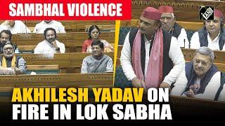 "Well planned conspiracy..." Akhilesh Yadav on fire in Lok Sabha over Sambhal Violence