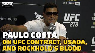 Paulo Costa On UFC Contract, USADA and Luke Rockhold Rubbing Blood On Him | UFC 278 | MMA Fighting