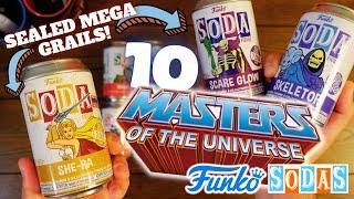 MOTU FUNKO SODA GRAILS! | 10 Masters of the Universe Funko Soda Figures | SHE-RA SCARE GLOW HE-MAN!