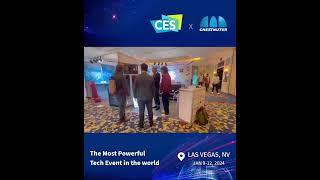 Chestnuter CES 2024 Digital signage and LED Video wall
