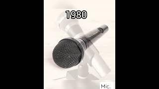 Evolution of Mic | 1877 ~ 2023