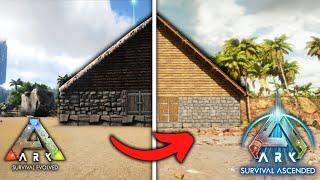 ARK Building Comparison - Survival Evolved VS Survival Ascended