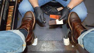 HE DID WHAT?!?! | ANGELO SHOE SHINE ASMR